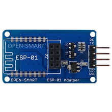 OPEN-SMART Serial Wi-Fi-compatible Wireless ESP-01 Adapter Module 3.3V / 5V for ESP8266 Board and Compatible for Arduino 2024 - buy cheap