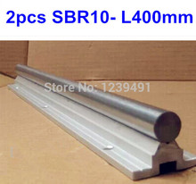 2pcs/lot SBR10 L400mm Linear rail cnc parts 2024 - buy cheap