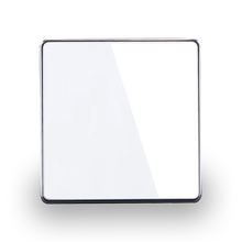 Роскошный настенный высветильник ель с зеркальной поверхностью, 1 клавиша, 1 канал, 2 канала, белый цвет, квадратная панель 86 мм 2024 - купить недорого