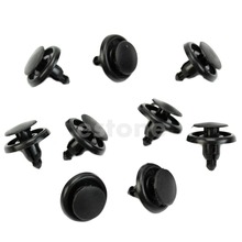 New 10Pcs  7mm Bumper Fender Clips Retainer For Toyota Plastic Rivets Clips Auto Car Fender Interior Panel 2024 - buy cheap