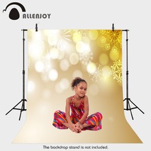 Allenjoy vinyl photography backdrop Christmas snow blur children's background for photo shoots fabric 2024 - buy cheap