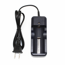 Штепсельная Вилка US/EU HG-105LIX с одним слотом 18650 26650 32650, зарядное устройство для зарядки, светодиодный фонарик, литий-ионный аккумулятор 2024 - купить недорого