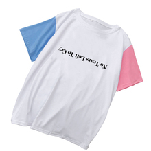 Camisetas y2k para mujer, remera Harajuku de Seven Rinngs para chica, camiseta divertida de Color sin lágrimas, camiseta de ARI Grande 2024 - compra barato