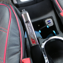 Color My Life de protección de freno de mano cromado ABS para coche, pegatina de cubierta de freno de mano embellecedora para Ford Fiesta MK7 2009 2024 - compra barato