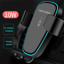Car Mount Qi Wireless Charger for LG V50 ThinQ 5G Case Mobile Phone Fast Wireless Charging Car Phone Holder For LG G8 G8s ThinQ 2024 - buy cheap