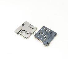  20pcs 7P MICRO SIM Card Connectors 7Pins Micro sim Sockets Holder 1.35H Self Push With Switch 2024 - buy cheap