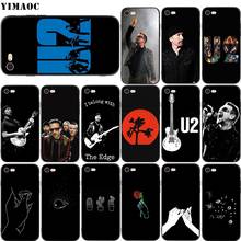 Мягкий чехол YIMAOC U2 Bono с краями для Apple iPhone SE 2020, 5 детской модели 6, 6s, 7, 8 Plus, XR, X, Xs, 11, 12 Pro Max, 12 mini 2024 - купить недорого