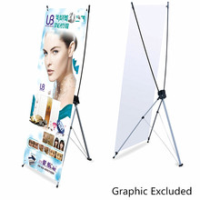 Economy Type Plastic X Banner Advertising Display Poster Stands For Promotion Exhibition Trade Show Booth(No Printing) 10pcs 2024 - buy cheap