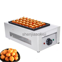 220v2KW Commercial single board octopus balls machine Professional electric Octopus Ball Machine non-stick pan fish ball furnace 2024 - buy cheap