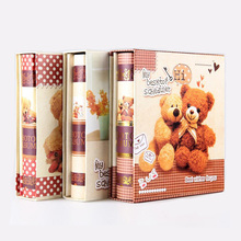 CASEGRACE Delicate Teddy Photo Album With 40 Sheets 6 Inch Teddy Photo Album For Children Or Family Photo Albums Birthday Gift 2024 - buy cheap