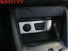 Bjmycyy isqueiro automático de aço inoxidável, lantejoulas decorativas para hyundai ix35 2024 - compre barato