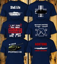 Summer Hot Sale Fashion New Stug Life Military Navy T-shirt Casual Men Cotton Short Sleeve Tee Shirt Harajuku 2024 - buy cheap