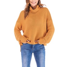 Winter Women Turtleneck Sweater Plus Size Female Casual Loose Long Sleeve Warm Sweater Warm Womens Pullover Winter Cable Knitted 2024 - buy cheap