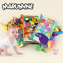 Мягкая 3D книга Marumine Animal, тихая Детская Мягкая книга, для джунглей, на ферме, для детей 0-12 месяцев 2024 - купить недорого