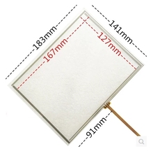 8 inch resistance type 4 wire touch screen label 183*141 industrial control computer LCD touch screen 2024 - buy cheap