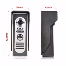 SYSD Video Door Phone Intercom Video Doorbell Camera Entrance Machine Outdoor Phone with LED Night Vision Waterproof video-eye 2024 - buy cheap