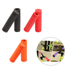 1 Pair Rubber Bike Handlebar Grips Cover BMX MTB Mountain Bicycle Handles Anti-skid Bicycles Bar Grips Fixed Gear Parts 2024 - buy cheap