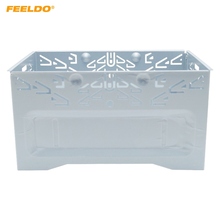 FEELDO-Panel De Marco Facial de reacondicionamiento de Audio estéreo para coche, dispositivo de instalación ISO 2DIN, jaula de Metal # FD-3588, 1 ud. 2024 - compra barato