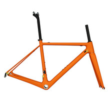 Nuevo diseño naranja Toray carbono T1000 freno Normal BSA soporte inferior cuadro de bicicleta de carretera FM066 2024 - compra barato