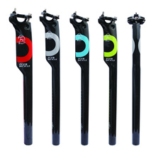 new United States  FCFB FW carbon  seatpost  MTB road bike bicycles  carbon seat post 27.2 / 30.8 / 31.6 * 350/400MM 2024 - buy cheap