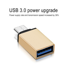 Новый Type-C к USB 3,0 OTG кабель адаптер Тип C конвертер для Samsung Huawei P20 OTG адаптер DOM668 2024 - купить недорого