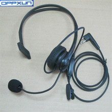 OPPXUN Headphone half band walkie talkie headset for Motorola GP2000, GP2100, GP300, GP 308, GP68, GP88, GP88S gp3188 RADIO 2024 - buy cheap