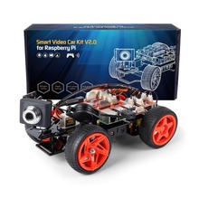 Умный видеоавтомобильный комплект SunFounder V2.0 для Raspberry Pi 4 Model B 3B + 3B 2B, электронная игрушка с подробным руководством 2024 - купить недорого