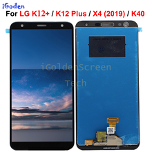 For LG K12+ LCD Display Touch Screen Digitizer Assembly For LG K12 Plus LCD for LG X4 (2019) LMX420 LCD 2024 - buy cheap