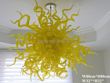 Lustre de vidro colorido decorativo com lâmpada amarela frete grátis 2024 - compre barato