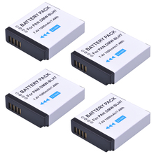 4pc x 1000mAH DMW-BLH7 BLH7 DMW-BLH7PP DMW-BLH7E Camera Bateria for Panasonic DMC-GM1,GM1,DMC-GM5,GM5,DMC-GF7,GF7,DMC-GF8,GF8 2024 - buy cheap