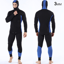 Roupa de mergulho em neoprene para homens, vestimenta completa de mergulho 3mm, mergulho subaquático, estrutura de mergulho subaquática para vela e surf 2024 - compre barato