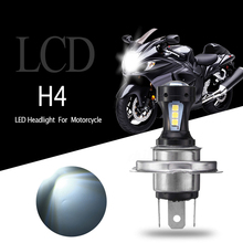 H4 Led Motorcycle Headlight Car 12V SMD 3030 18LED Bright Headlight DRL Fog Light Super Bright White car accessries 2024 - buy cheap