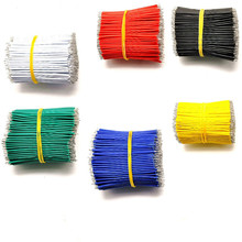 100PCS/Lot Tin-Plated Breadboard PCB Solder Cable 24AWG 5cm Fly Jumper Wire Cable Tin Conductor Wires Connector Wire 2024 - buy cheap