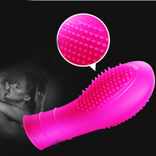 Fingers Masturbation Bullet G spot Orgasm anal finger condom  dotted Sleeve couples sex toys 3PCS 2024 - buy cheap