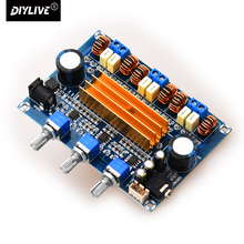 Плата усилителя DIYLIVE A2.1 TPA3116 2,1 Hi-Fi, 50 Вт * 2 + 100 Вт 2024 - купить недорого