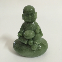 Chinese Meditation Buddha Statues Sculpture Small Monk Figurines Ornaments For Home Garden Office Decoration Monk Statue 2024 - buy cheap