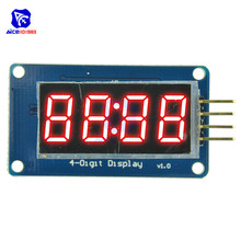 diymore TM1637 0.36 Inch 4 Bits LED Display Module 7 Segment Clock RED Anode Digital Tube for Arduino 2024 - buy cheap