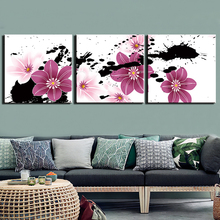 Canvas Painting Modern 3 Pcs HD Prints Art Posters Artwork Wall Art Flowers Pictures for Living Room Home Decoration 2024 - buy cheap