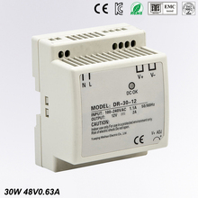 Free Shipping CE RoHS Certificated 30w 48v Din Rail Switching Power Supply For Industry 2024 - buy cheap
