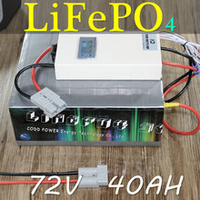 72V 40AH Electric Bicycle motorcycle Scooter LiFePO4 Battery Pack 4000W BMS 2024 - buy cheap