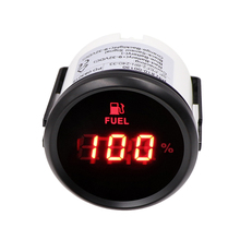 52mm Digital Fuel Level Gauge Meter For Boat RV Car Motorcycle 0-190ohm 240-33ohm Signal 12V/24V 2024 - buy cheap