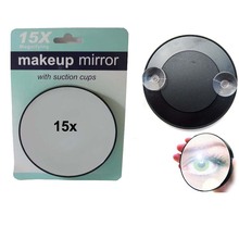 Magnifying Mirror 15X Suction Cup Makeup Compact Cosmetic Face Care Shave Travel 2024 - buy cheap