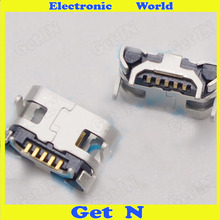 Conector de 4 Patas Sin borde, conector USB hembra de 5 pines, con bocina sin fin, Micro Ox, 5000 Uds. 2024 - compra barato