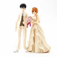 Wonder Festival Wedding Figma Bridegroom EX-046/Bride EX-047 PVC Action Figure Collectible Model Toy 12CM 2024 - buy cheap