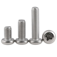 10Pcs M3.5 Stainless Steel Round Pan head Cross Phillips Screws Machine tooth Screw bolt Length 25mm-50mm 2024 - buy cheap