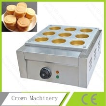 Commercial Use 220v Electric 9pcs Japanese Dorayaki Red Bean Cake Maker Baker Machine 2024 - buy cheap