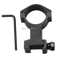 High Profile 30mm Scope Flashlight Ring Mount 20mm Picatinny Weaver Rail Mount Hunting Accessories 2024 - buy cheap