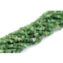 Green Chip Beads for Necklace&Bracelet Natural Stone Beads Strands Wholesale African Beads Jewelry DIY  Free Shipping CB024 2024 - buy cheap