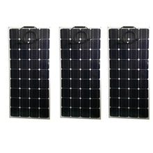 Flexible Zonnepaneel 12 volt 100 watt  3 Pcs Solar Panels 300w Solar Charger Battery Boat Car Marine Yacht Camp Caravan Phone 2024 - buy cheap