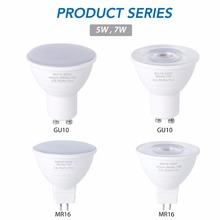 CanLing 220V MR16 Spot light LED Lamps GU5.3 LED Corn Bulb GU10 Spotlight Bulbs 2835 Light 5W 7W 6 12leds Lighting Energy Saving 2024 - buy cheap
